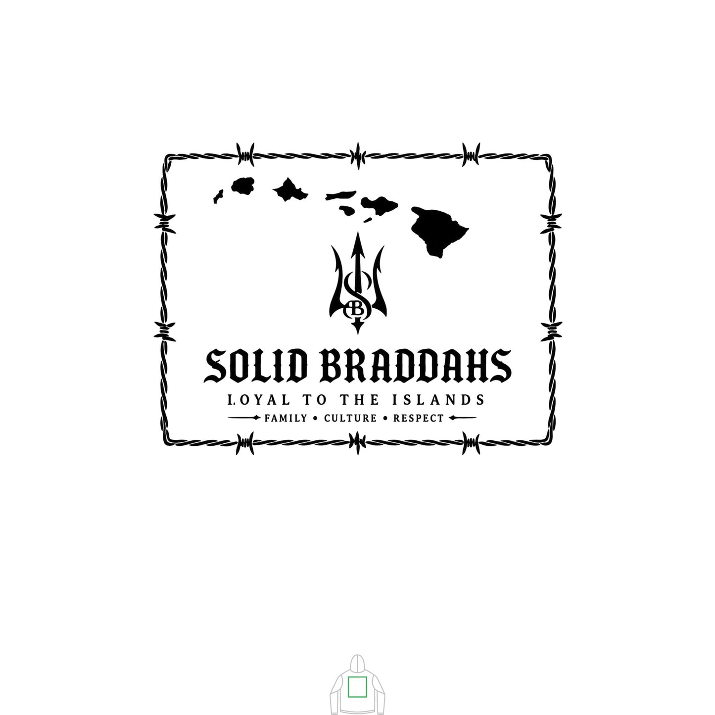 Loyal to the Islands Solar Hoodie
