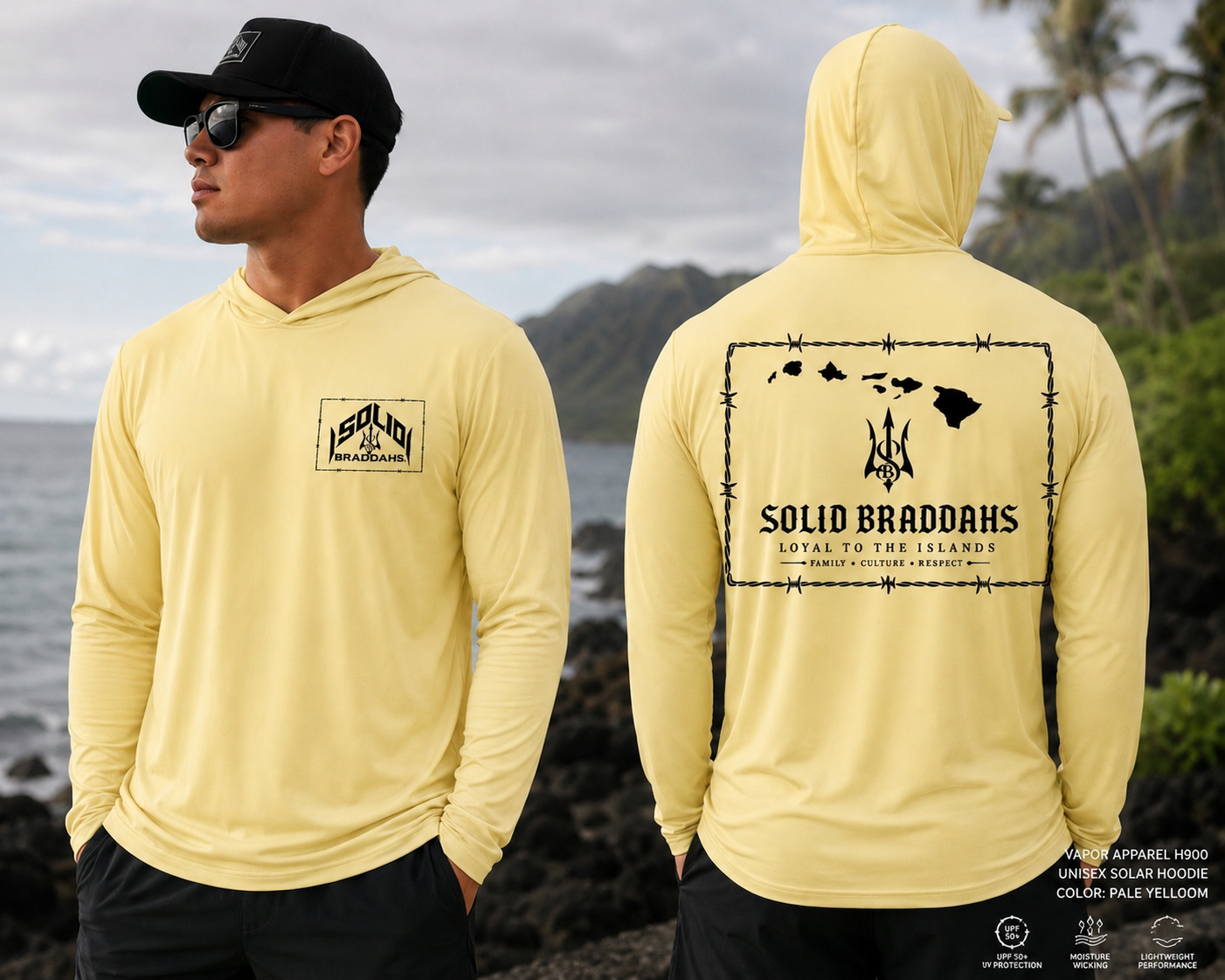 Loyal to the Islands Solar Hoodie