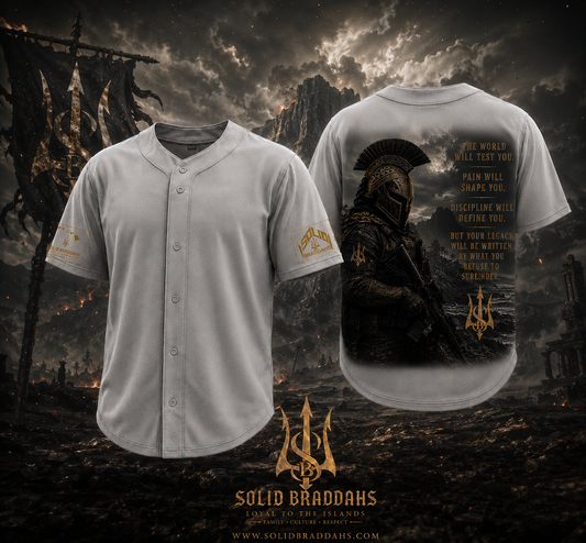Never Surrender Baseball Jersey