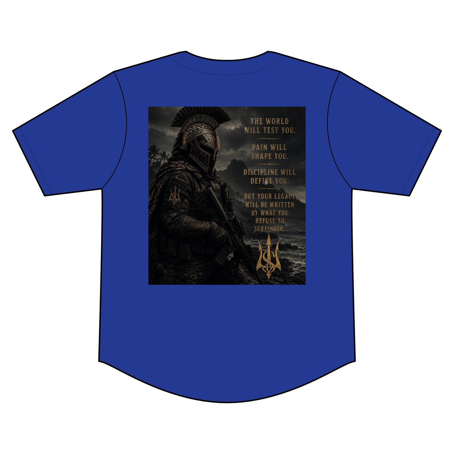 Never Surrender Baseball Jersey